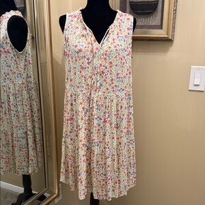 Floral Sleeveless Dress